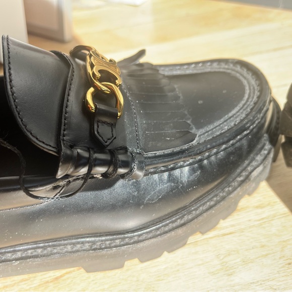 Celine Black Margaret Loafers - Picture 3 of 4